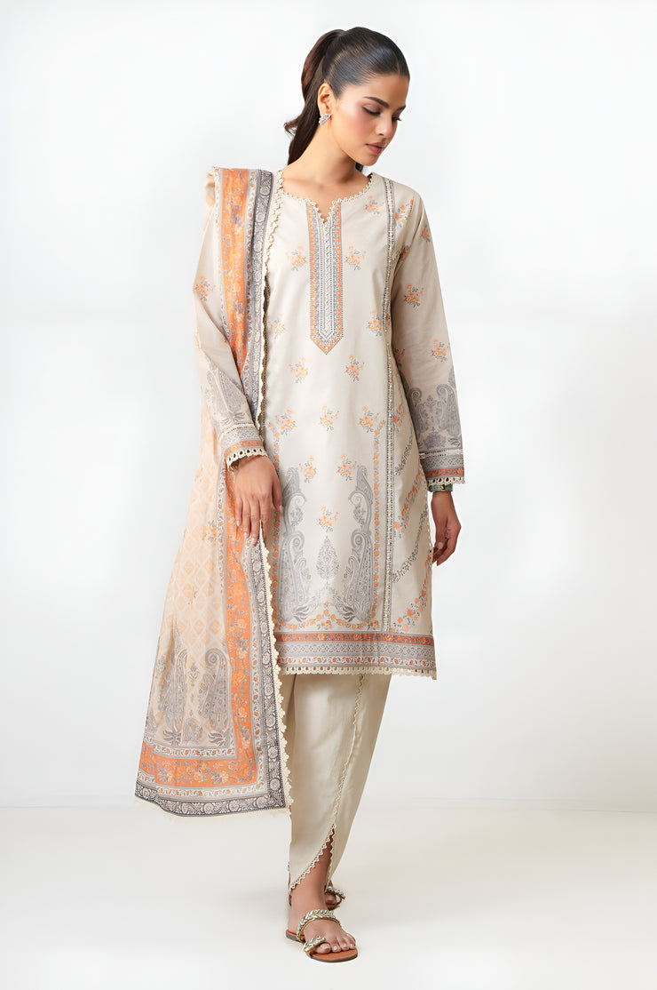 Unstitched 3 Piece Suit
