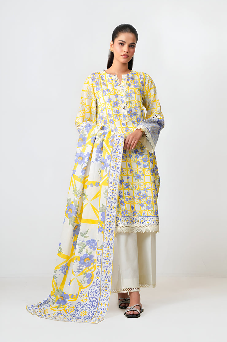Unstitched 3 Piece Suit